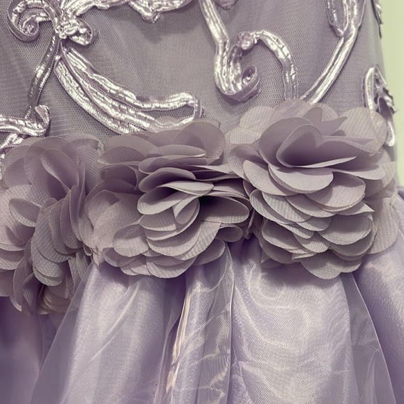 NWT Emily West Girls Lavender Dress 🆕 - Picture 4 of 7